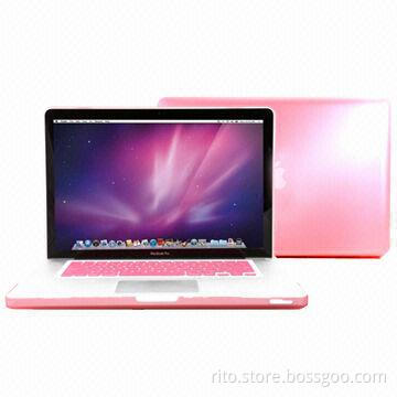 New Pink Color Rubberized Hard Cover for 15.6-inch Mac Pro, with Retina Display
